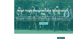 Desktop Screenshot of highhopesteeplechase.com